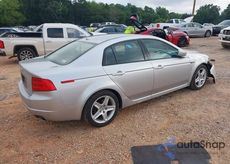 2006 Acura Tl z USA, uszkodzony, nr VIN 19UUA662X6A047549